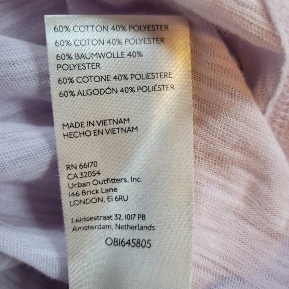 Free People We The Free Aria Trapeze Hem Oversized Semi-Sheer Long Sleeve Tee - Picture 16 of 16